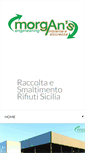 Mobile Screenshot of morganssrl.com
